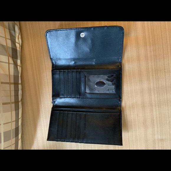 Guess Slim Trifold Croc Wallet - Picture 2 of 5